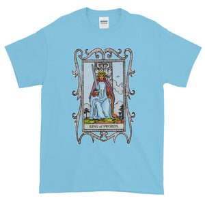 King of Swords Tarot Card Unisex Adult T-shirt
